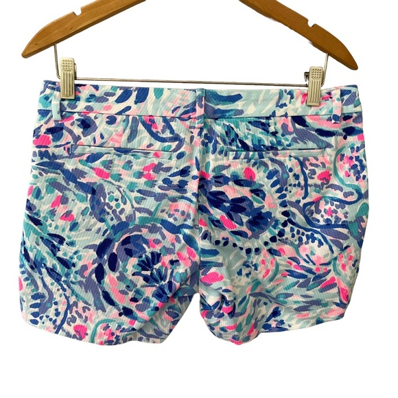 Lilly Pulitzer Callahan Shorts in Breakwater Party Wave Lace Detail Size 4 - Picture 6 of 6